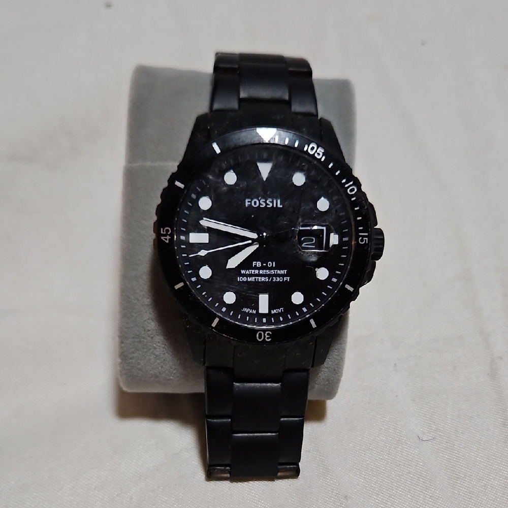 Fossil Black Watch